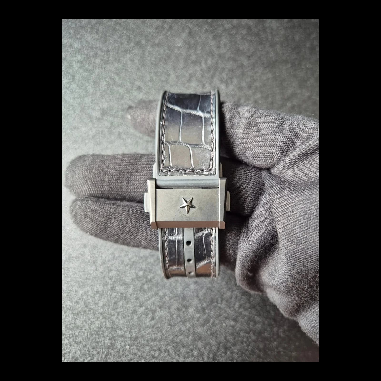 Thumb Defy El Primero 21 Black Ceramic / Skeleton / Alligator