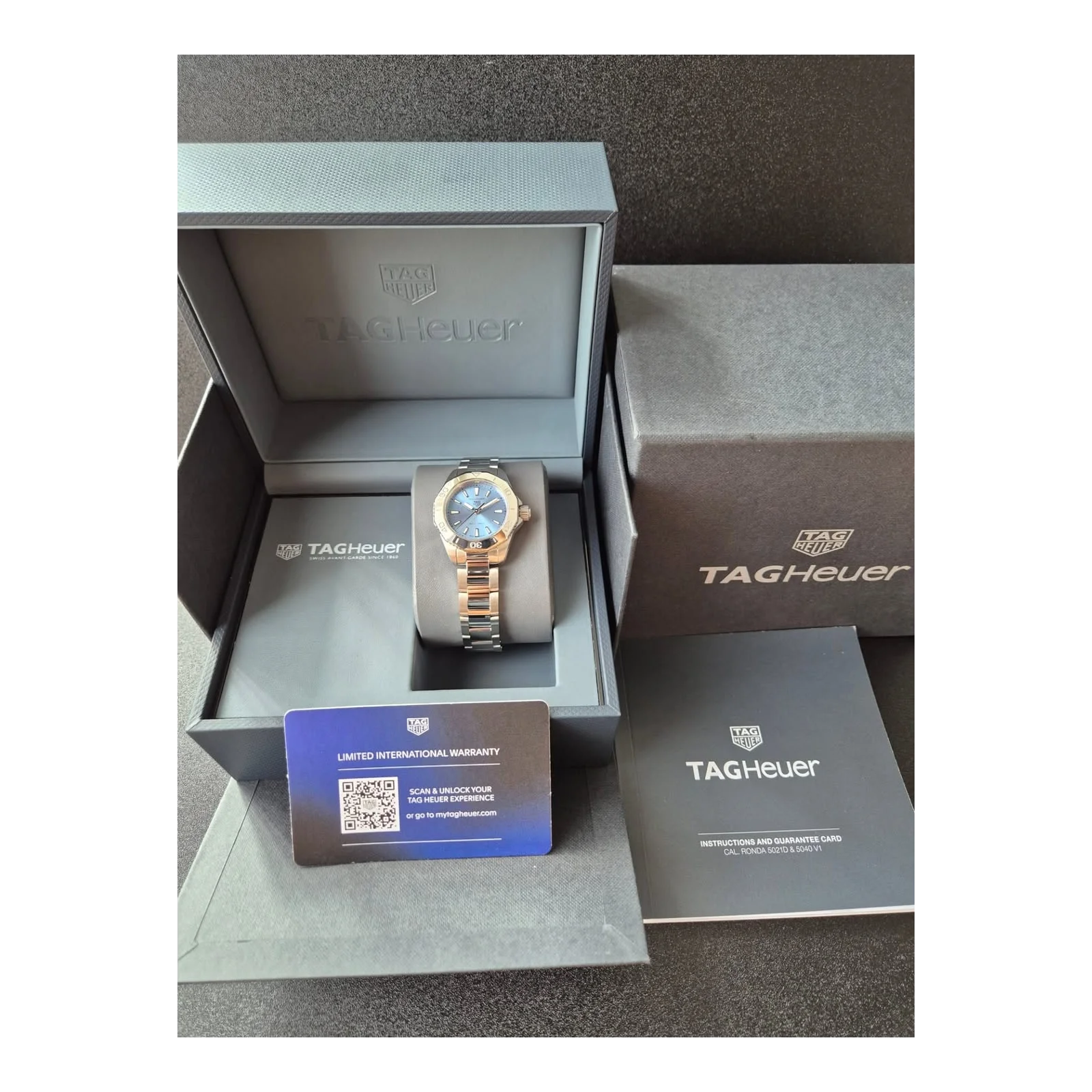 Thumb Aquaracer Professional 200 Quartz 30 Stainless Steel / Blue