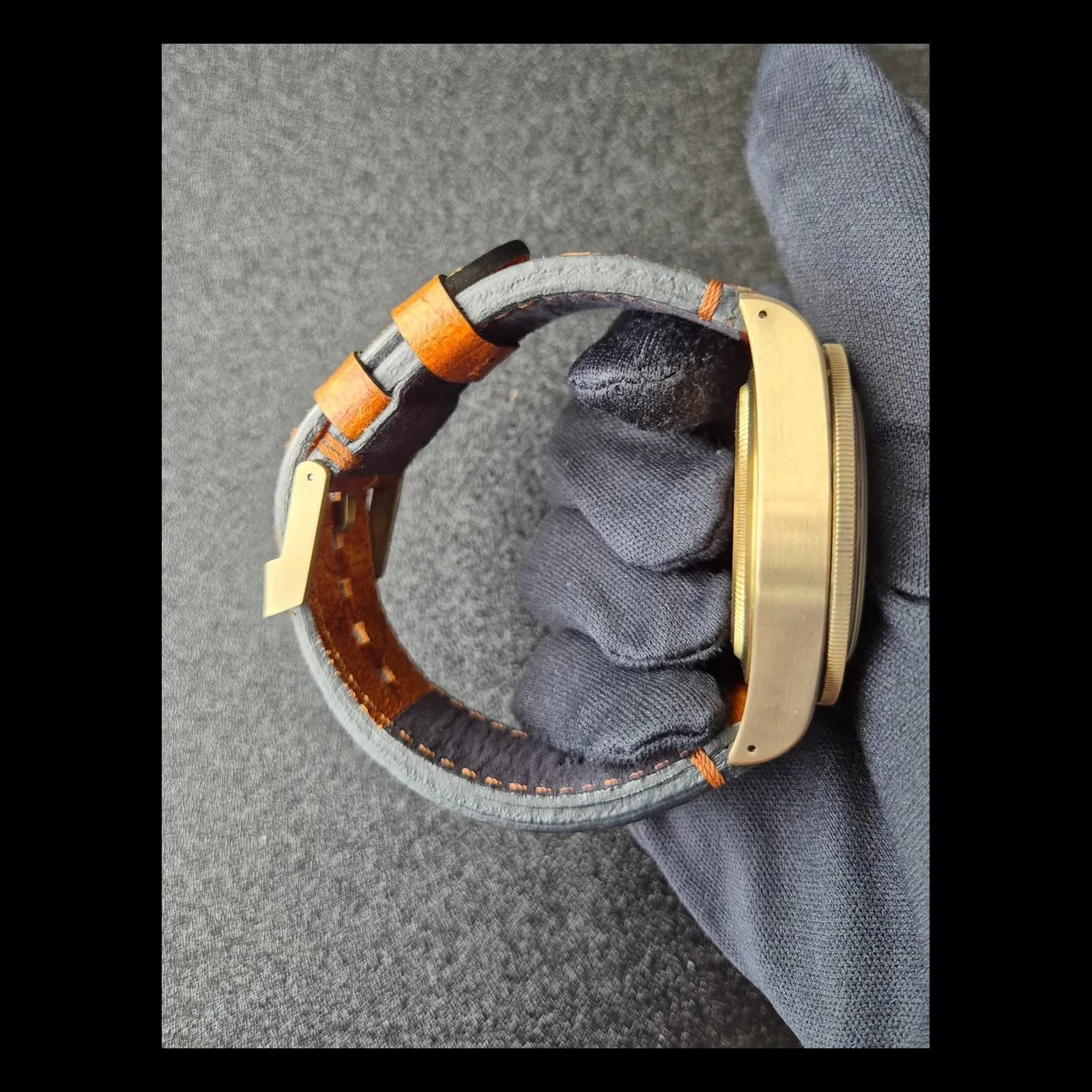 Thumb Heritage Black Bay Bronze / Brown / Leather