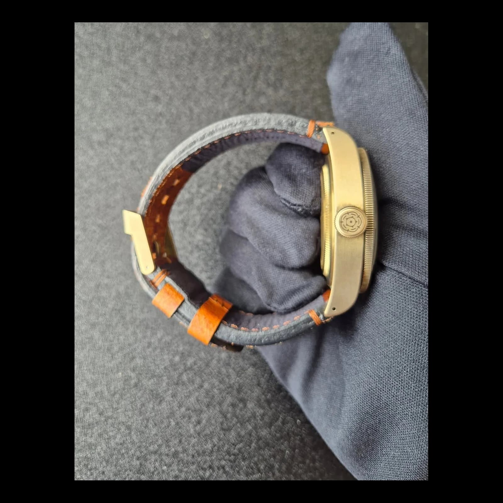 Thumb Heritage Black Bay Bronze / Brown / Leather