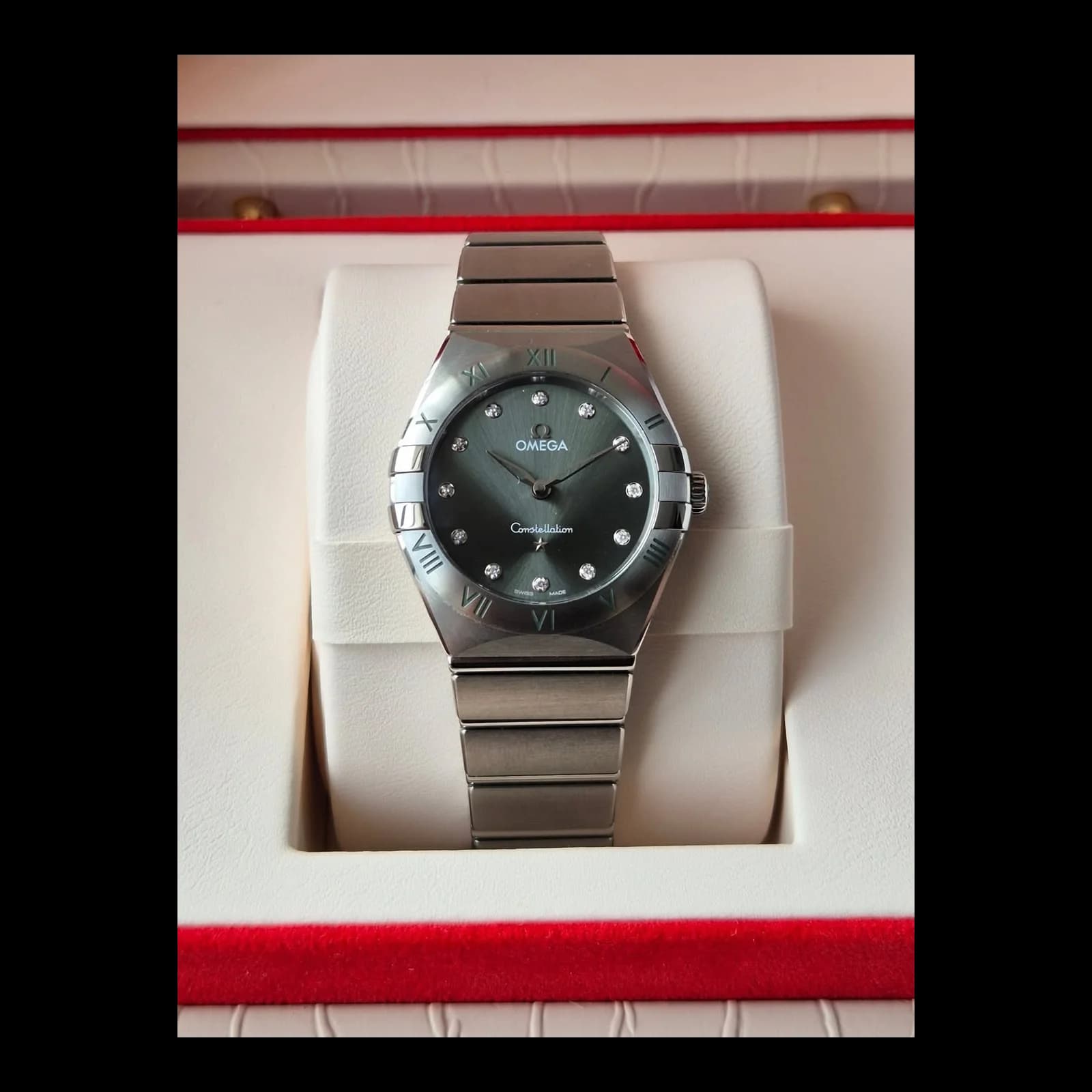 Thumb Constellation Manhattan 28 Quartz Stainless Steel / Matcha