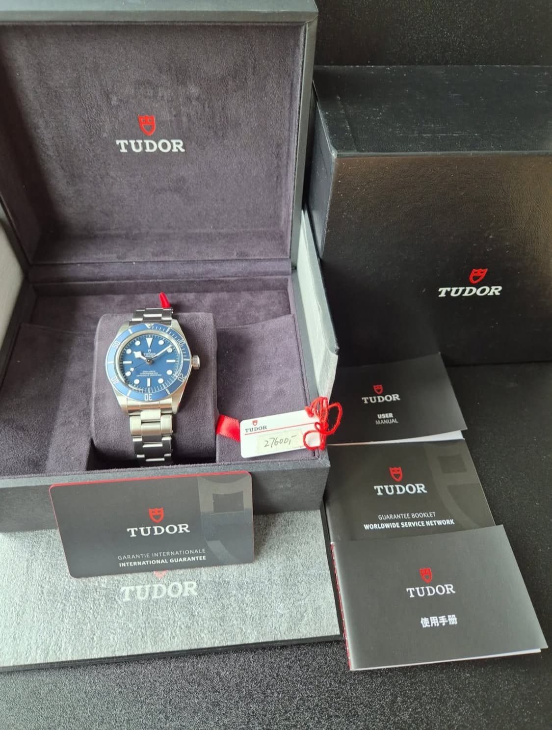 Thumb Black Bay Fifty-Eight Stainless Steel / Navy Blue / Bracelet