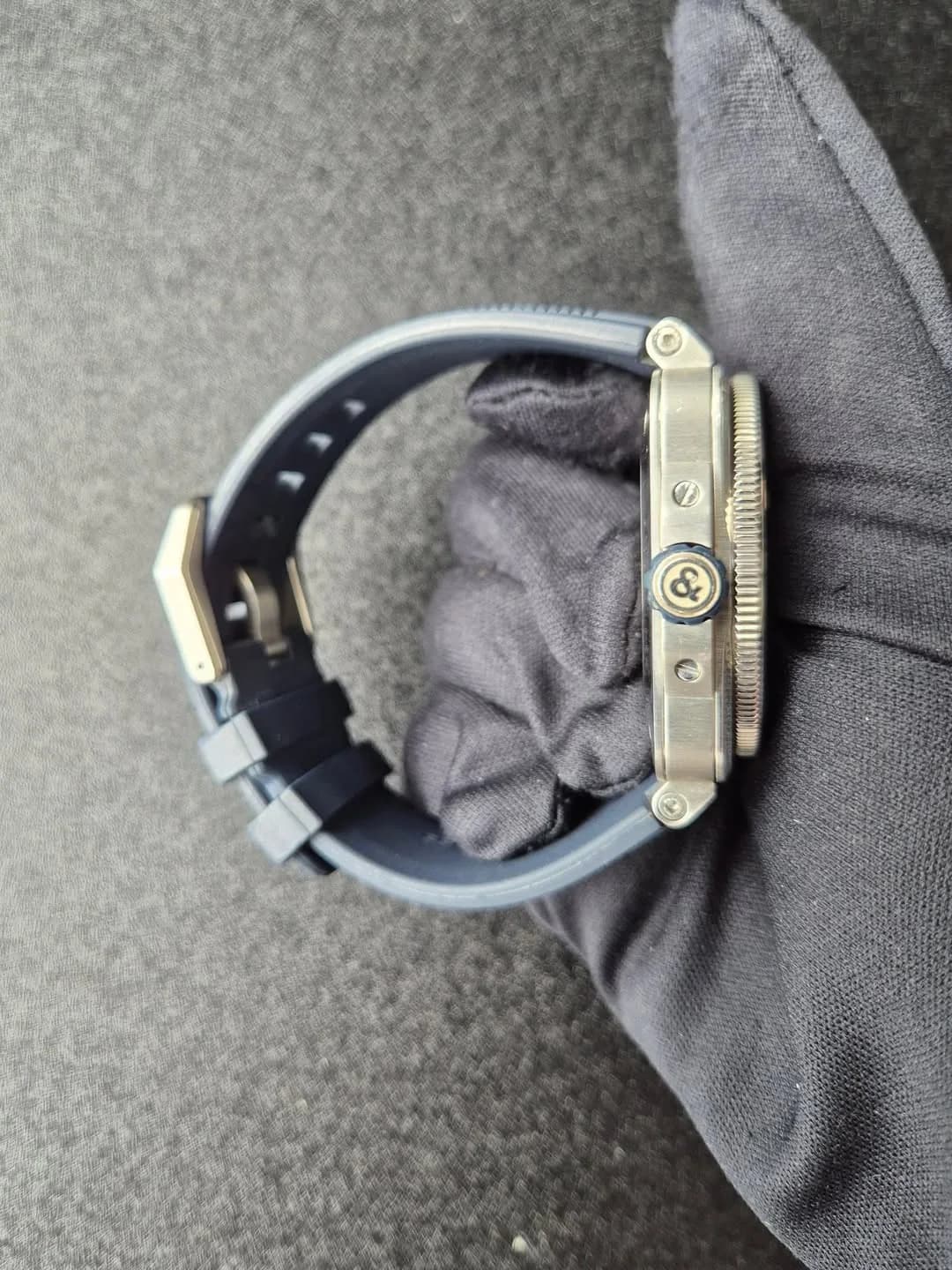Thumb BR 03-92 Diver Stainless Steel / Blue