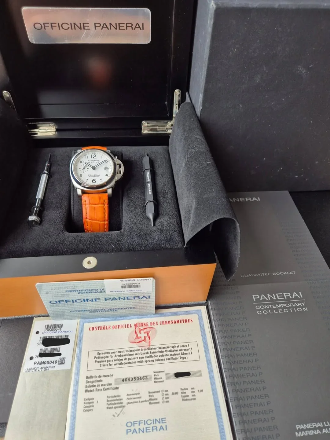 Thumb Luminor Marina Automatic 40mm White
