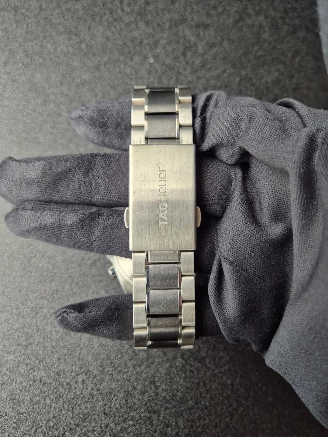 Thumb Formula 1 Chronograph Quartz 43 Stainless Steel / Black