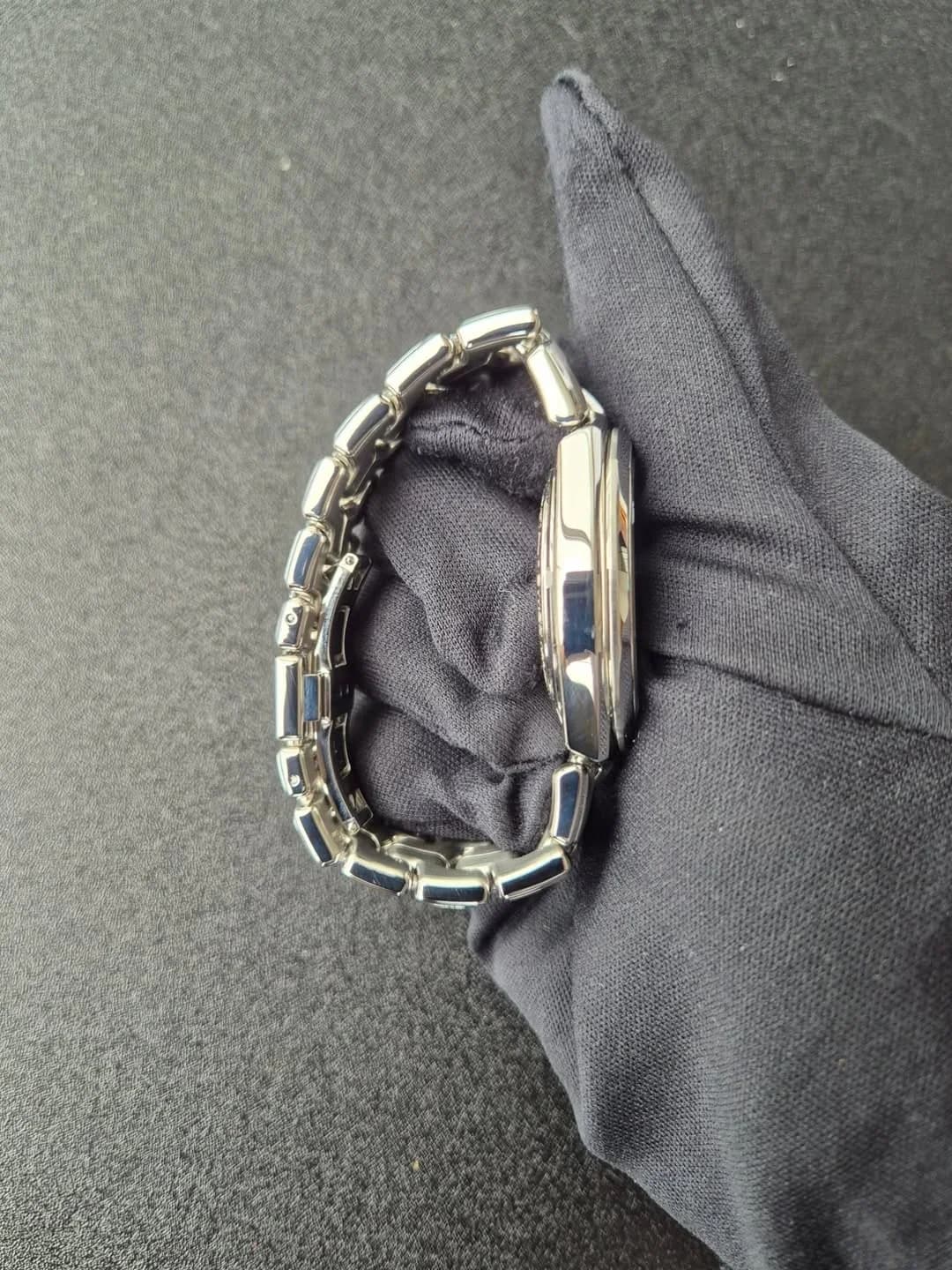 Thumb Link Calibre 5 41 Stainless Steel / Blue / Bracelet