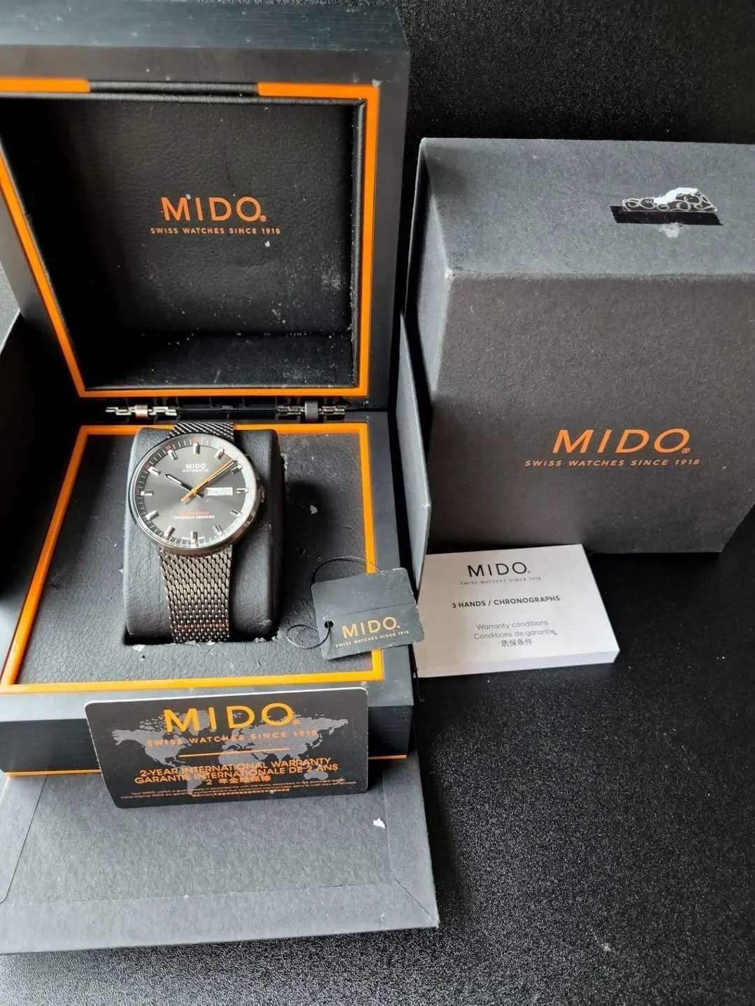 Thumb Commander Icône PVD / Black / Bracelet