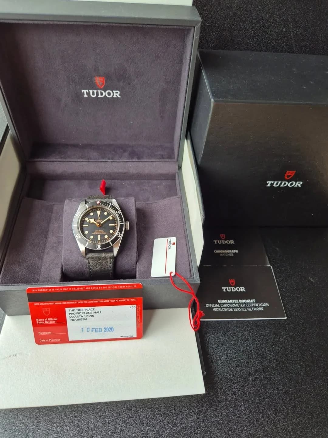 Thumb Heritage Black Bay Black Manufacture / Strap