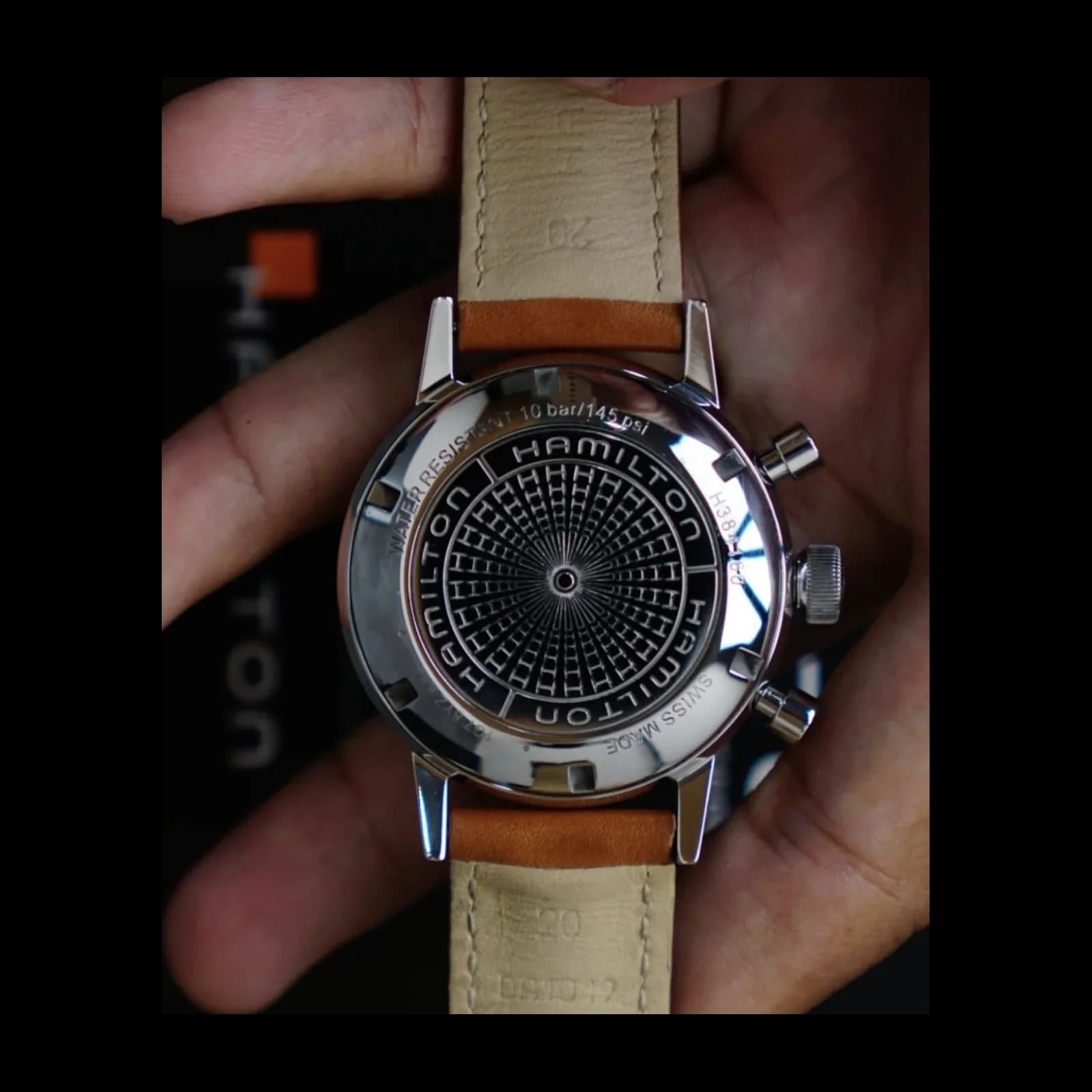 Thumb Intra-Matic 68 Auto Chrono Stainless Steel / Blue / Strap
