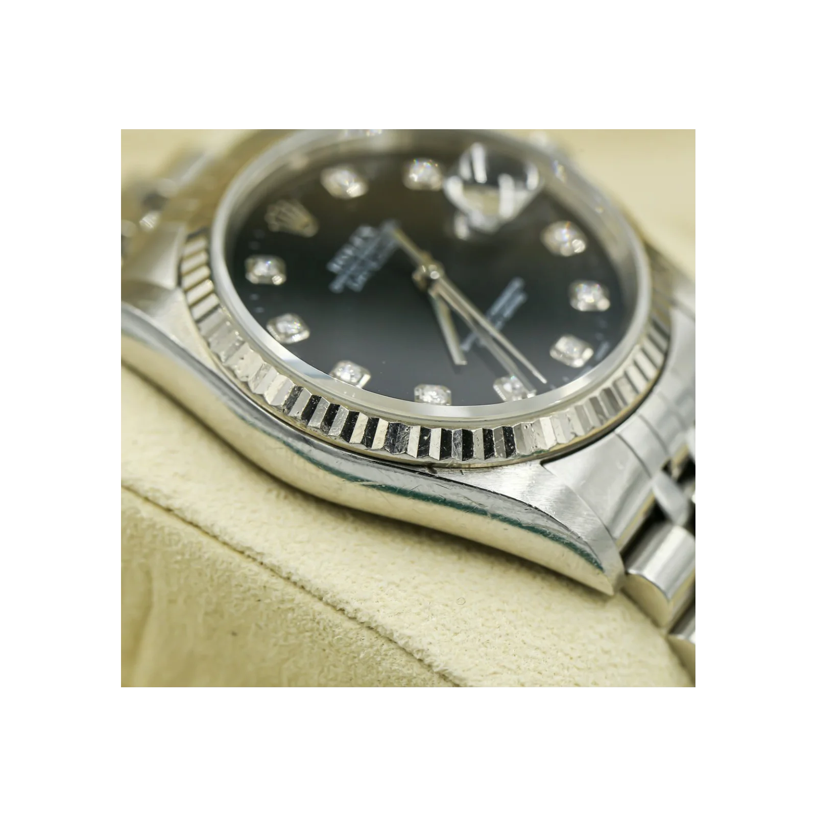 Thumb Datejust 36 16234 Steel / Black / Stick / Jubilee