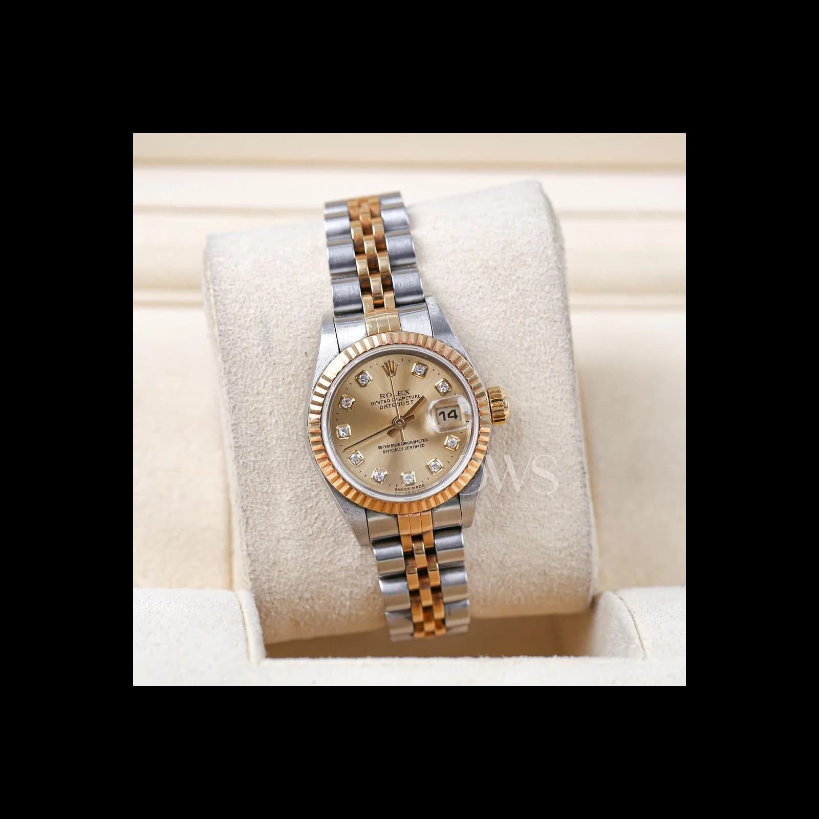 Thumb Lady-Datejust 26 Two Tone Yellow Gold / Jubilee / Champagne / Diamond