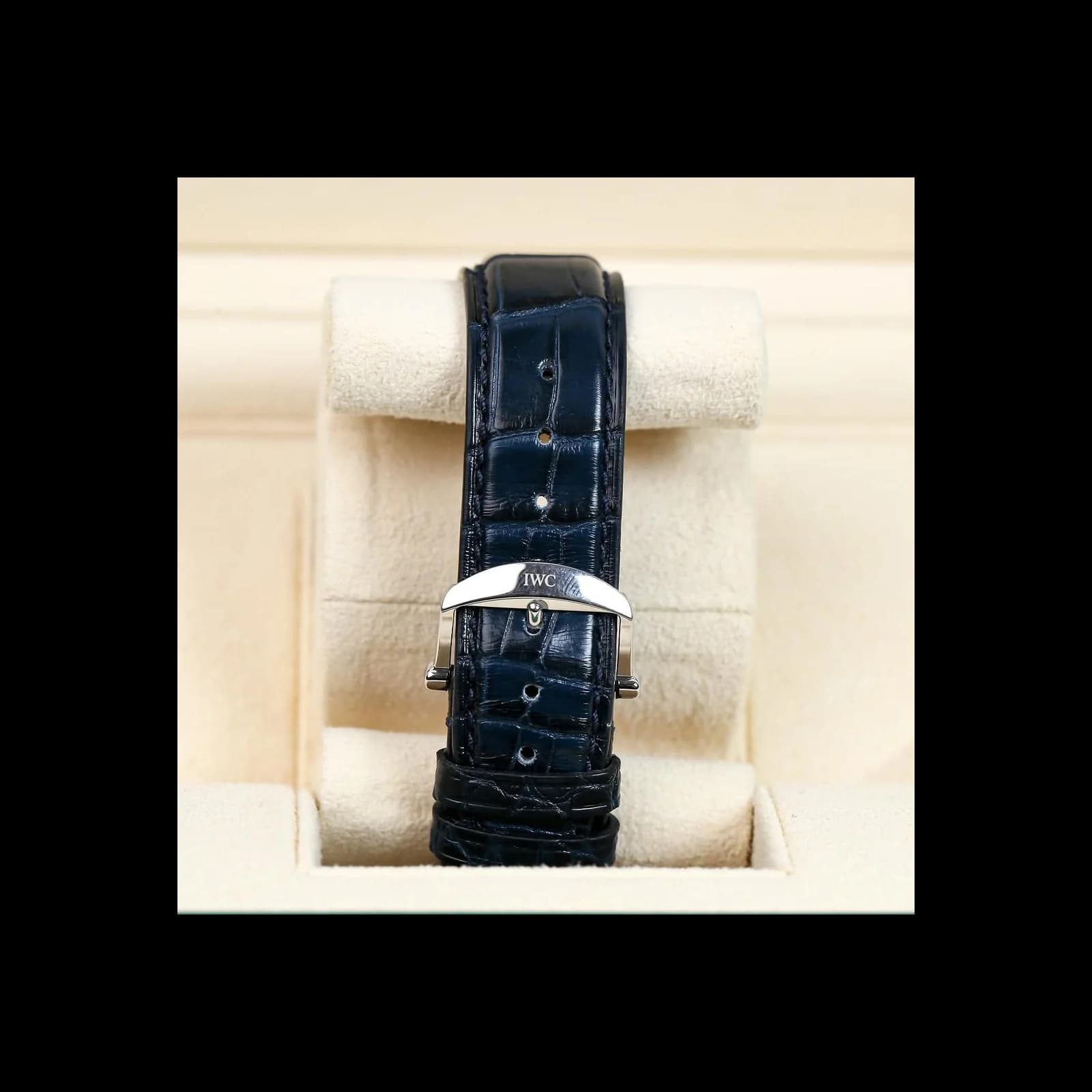 Thumb Portofino Chronograph 39 Stainless Steel / Silver - Blue