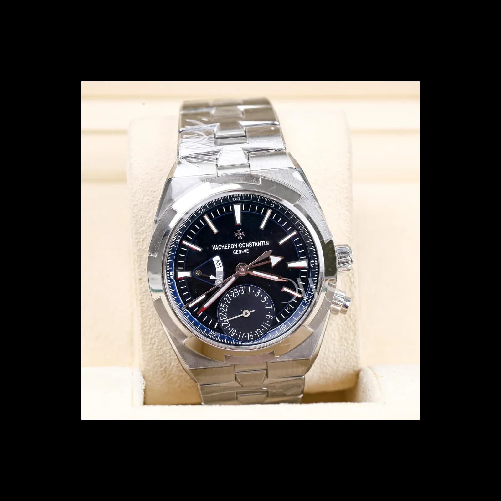 Thumb Overseas Dual Time Stainless Steel / Blue