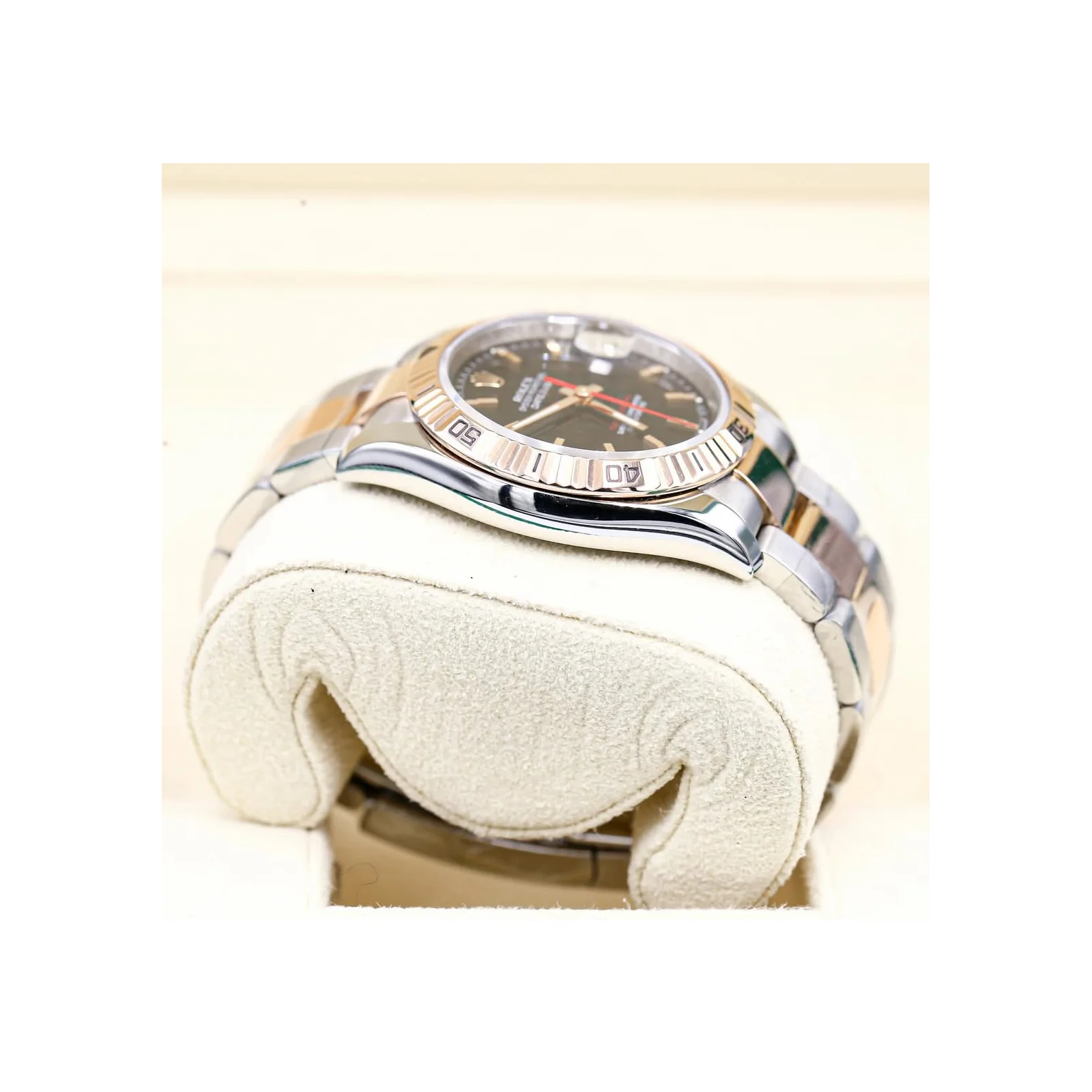 Thumb Datejust 36 Turn O Graph / Black / Two Tone / Jubilee