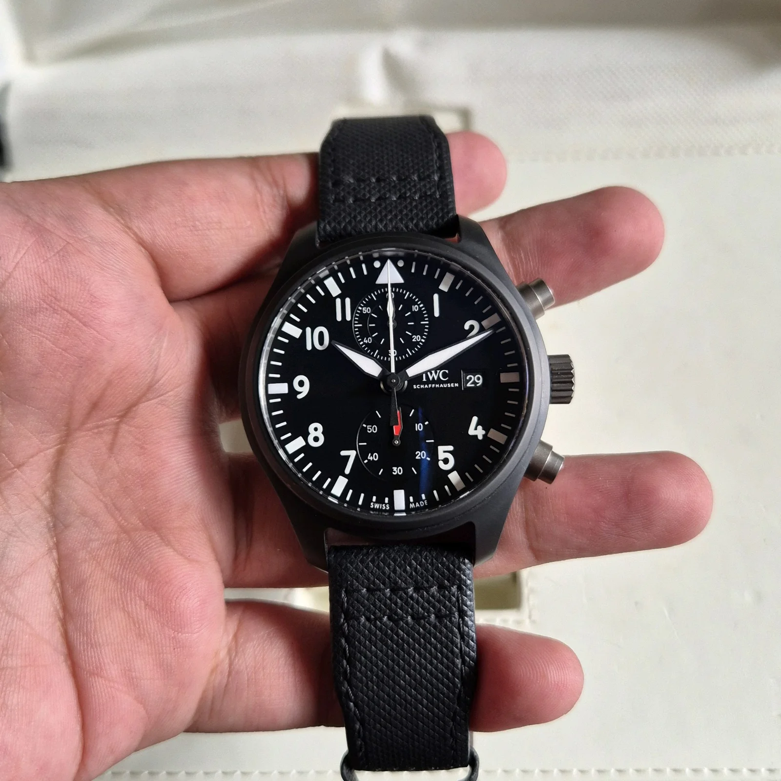 Thumb Pilot’s Watch Top Gun Chronograph