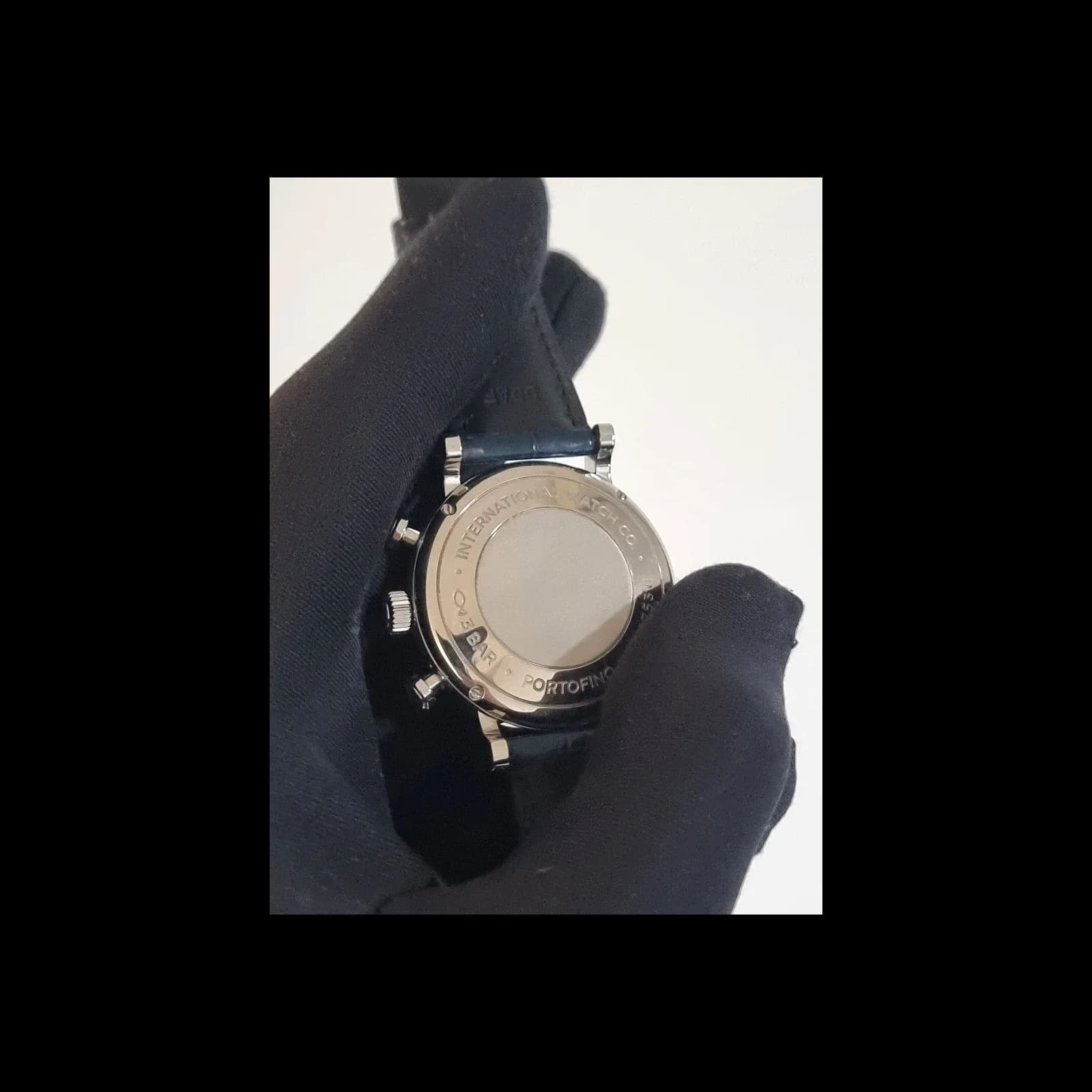 Thumb Portofino Chronograph 39 Stainless Steel / Silver - Blue