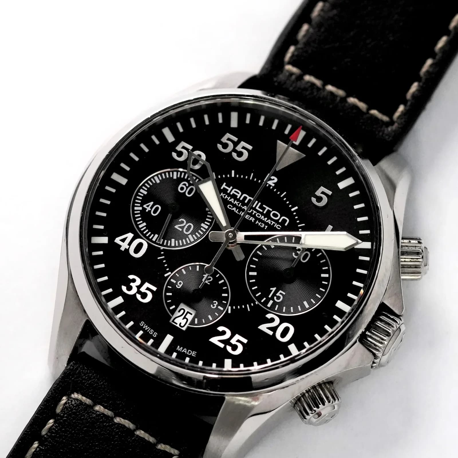 Thumb Khaki Pilot Auto Chrono