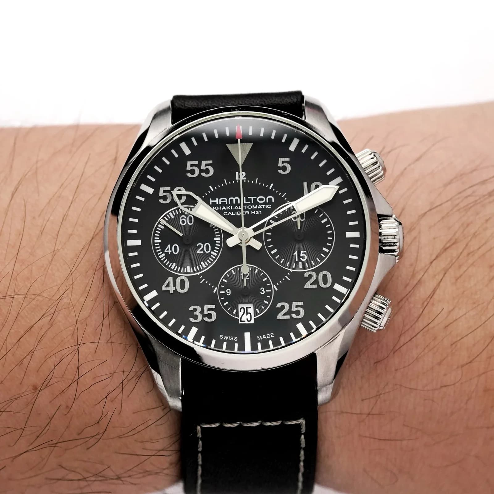 Thumb Khaki Pilot Auto Chrono