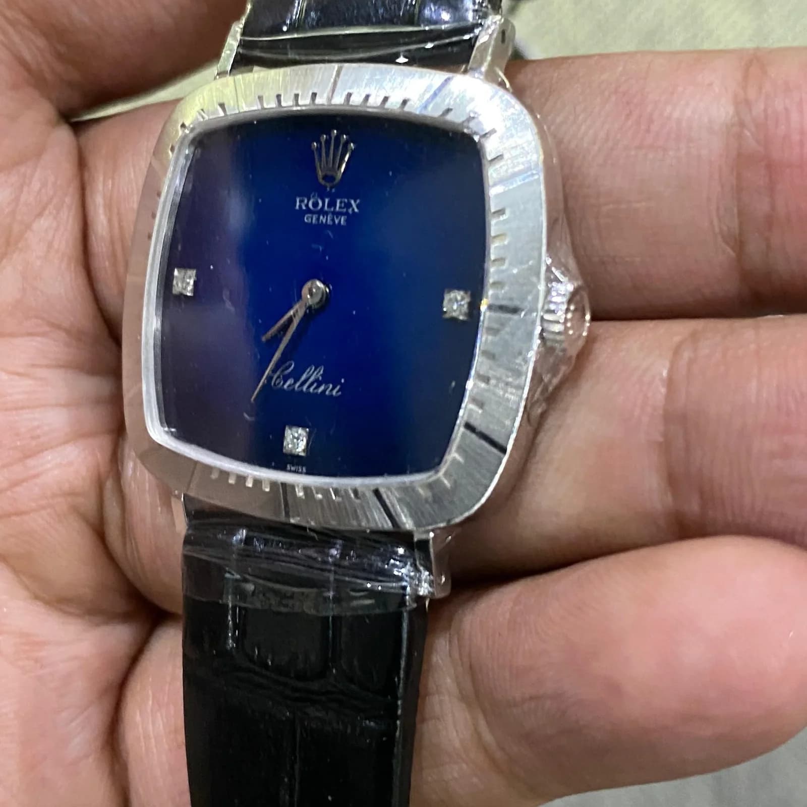 Thumb Cellini 4084 White Gold / Blue