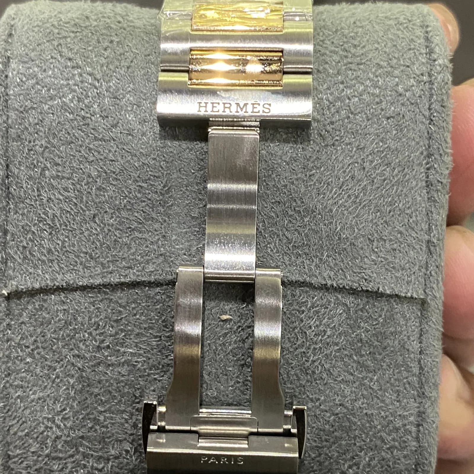 Thumb Cut Watch Stainless Steel - Rose Gold Large