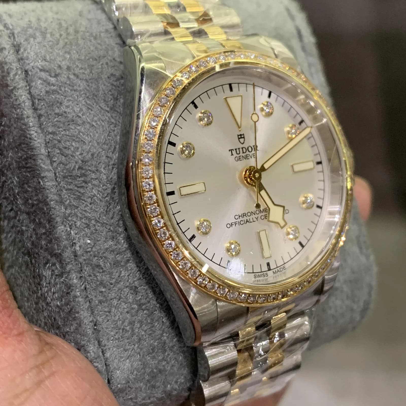 Thumb Black Bay 36 S&G - Diamond / Silver / Bracelet