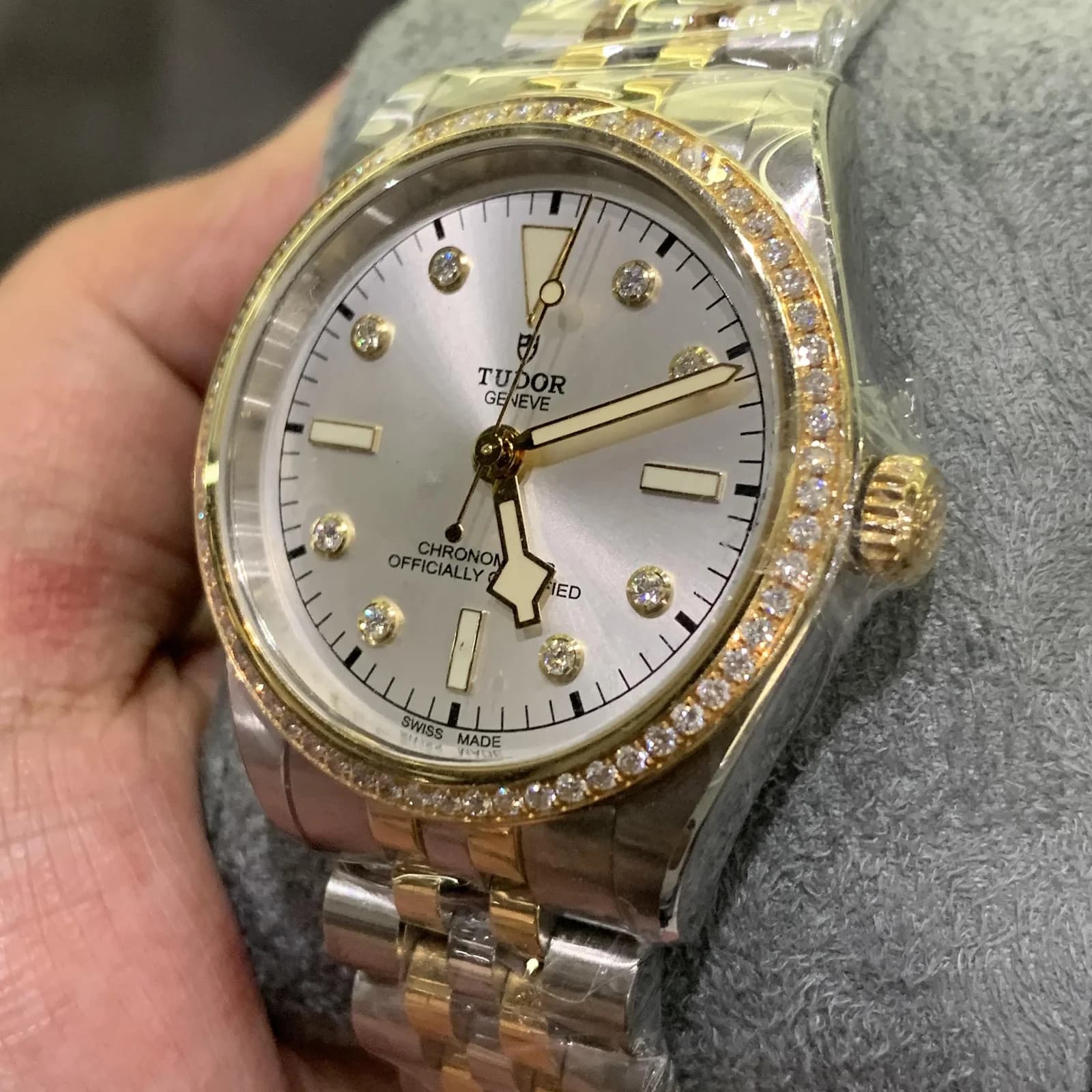 Thumb Black Bay 36 S&G - Diamond / Silver / Bracelet