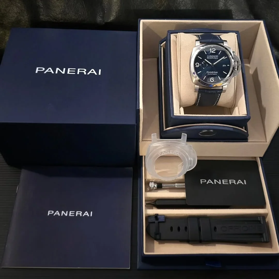 Thumb Luminor 1950 Marina 3 Days Automatic Stainless Steel / Blue