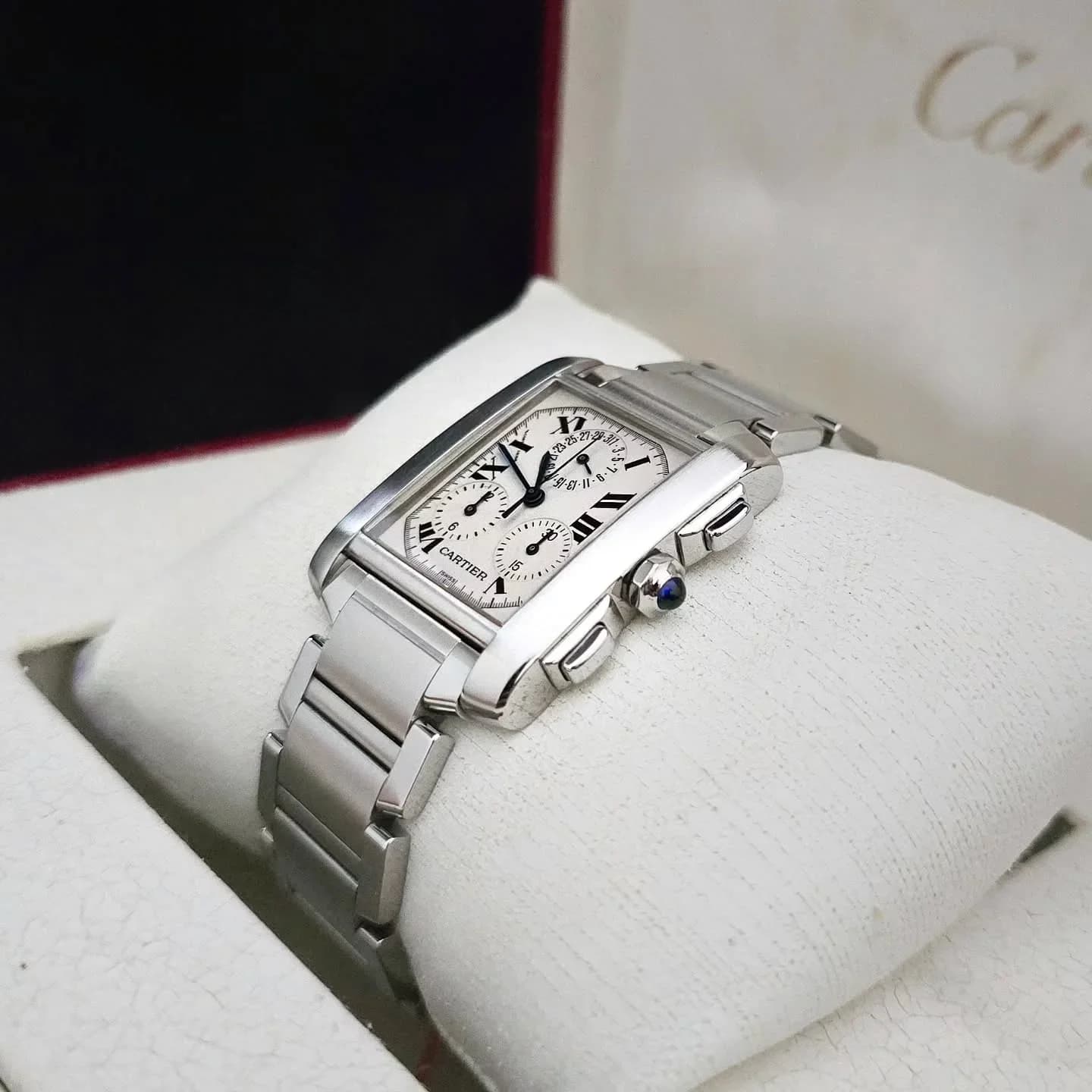 Thumb Tank Française Quartz Chronograph