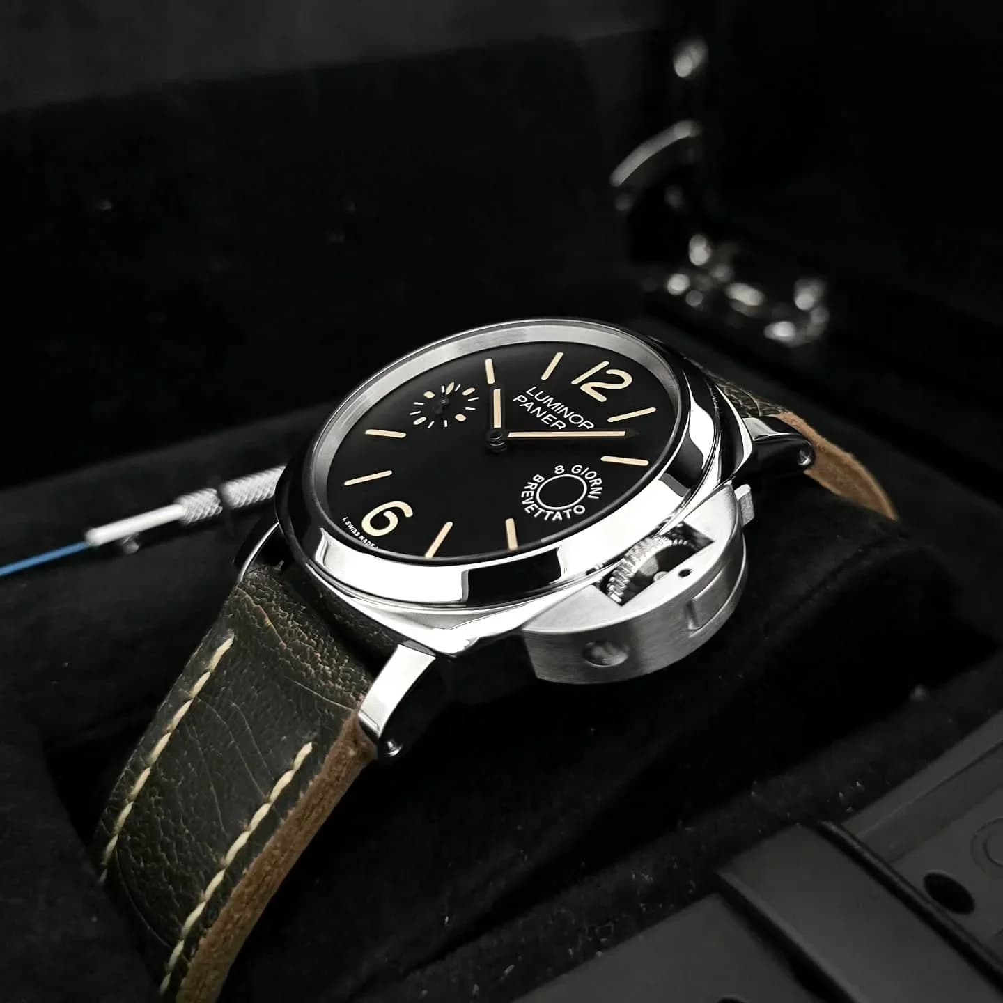 Thumb Luminor Marina 44 8 Days Stainless Steel / Black - Brevettato