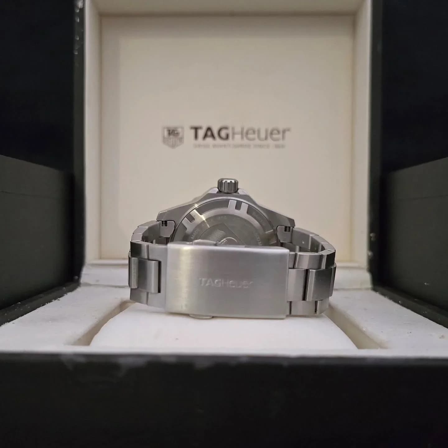 Thumb Aquaracer 500M Quartz 43 Stainless Steel / Black / Bracelet
