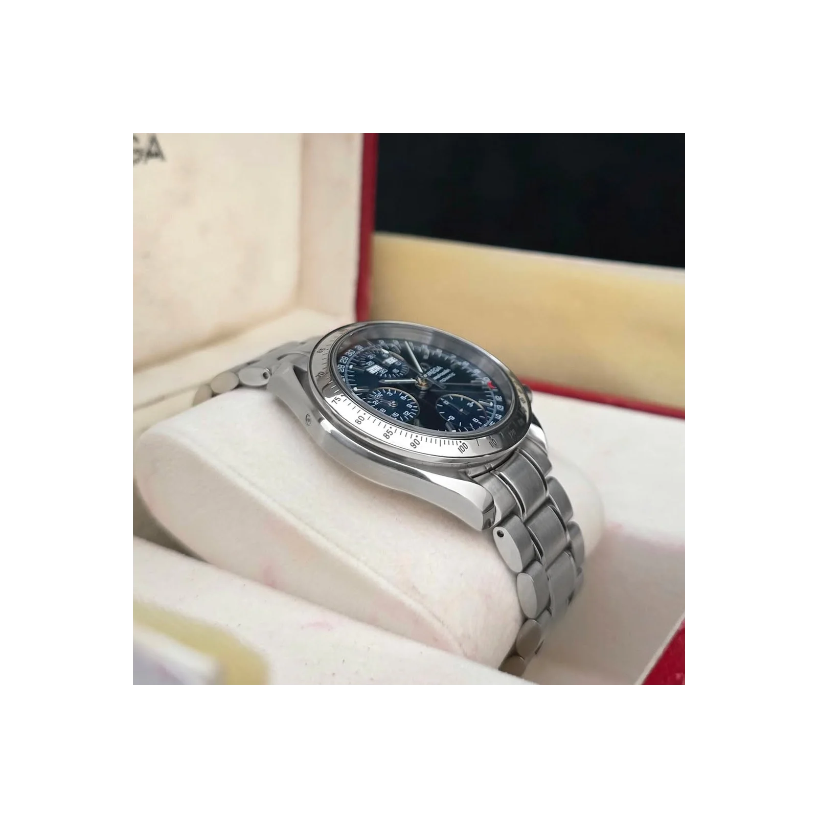 Thumb OMEGA SPEEDMASTER TRIPLE DATE MK40 BLUE