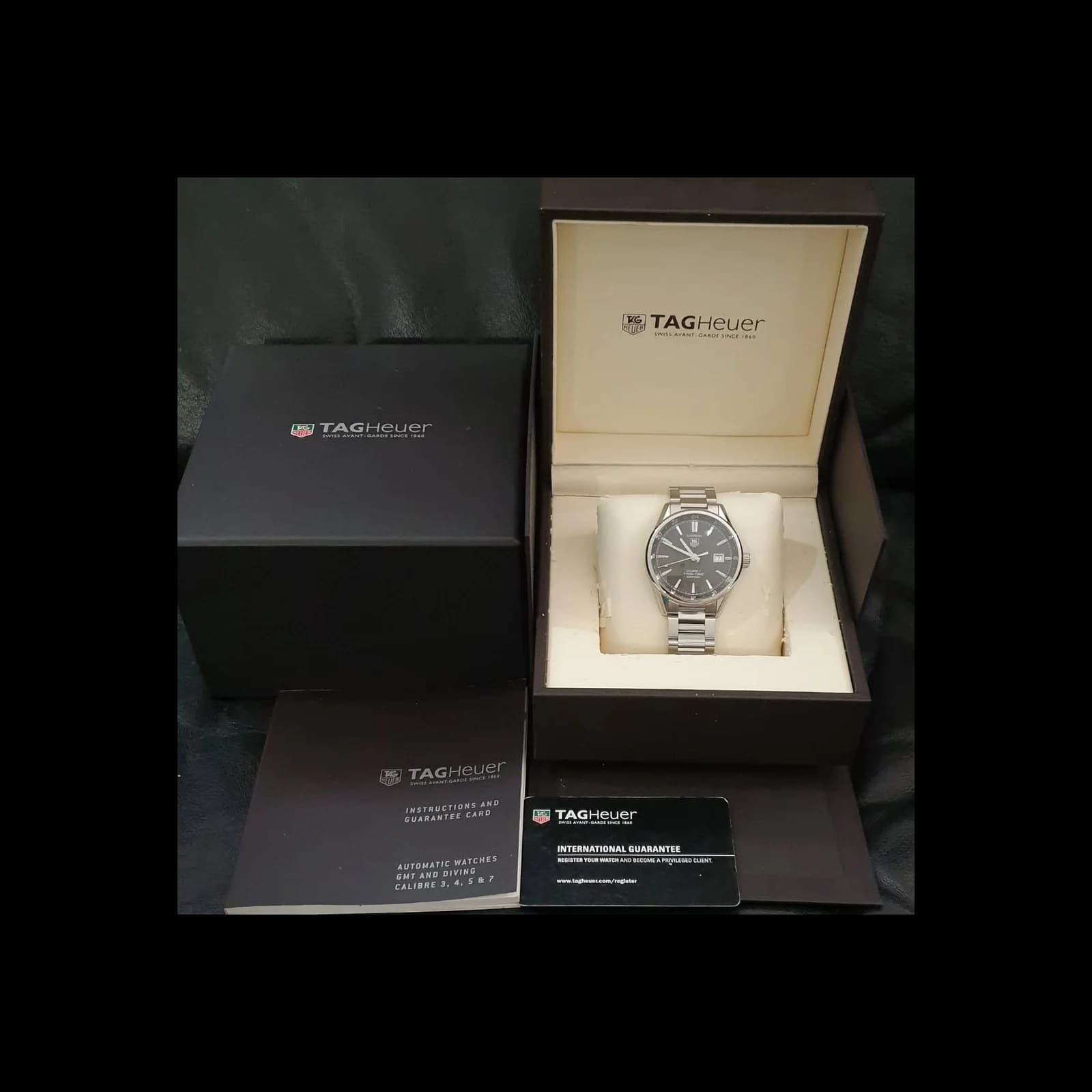 Thumb Calibre 7 Twin Time Stainless Steel / Grey / Bracelet