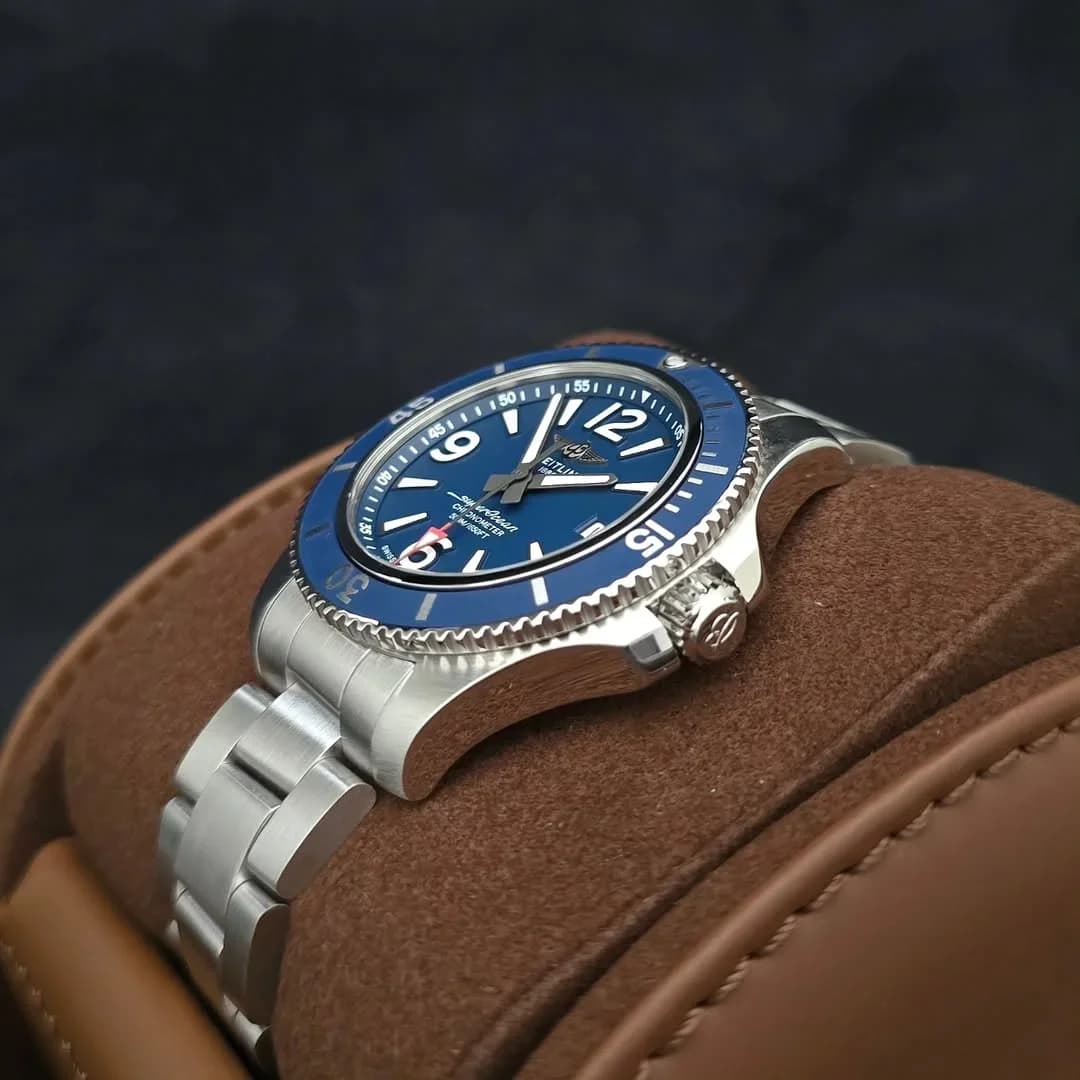 Thumb Superocean 42 Stainless Steel / Blue / Japan