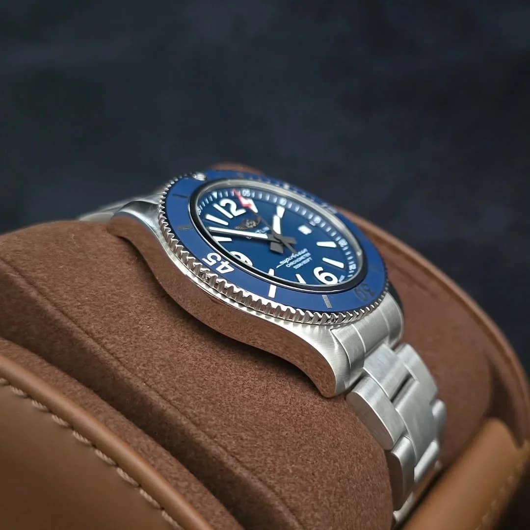 Thumb Superocean 42 Stainless Steel / Blue / Japan