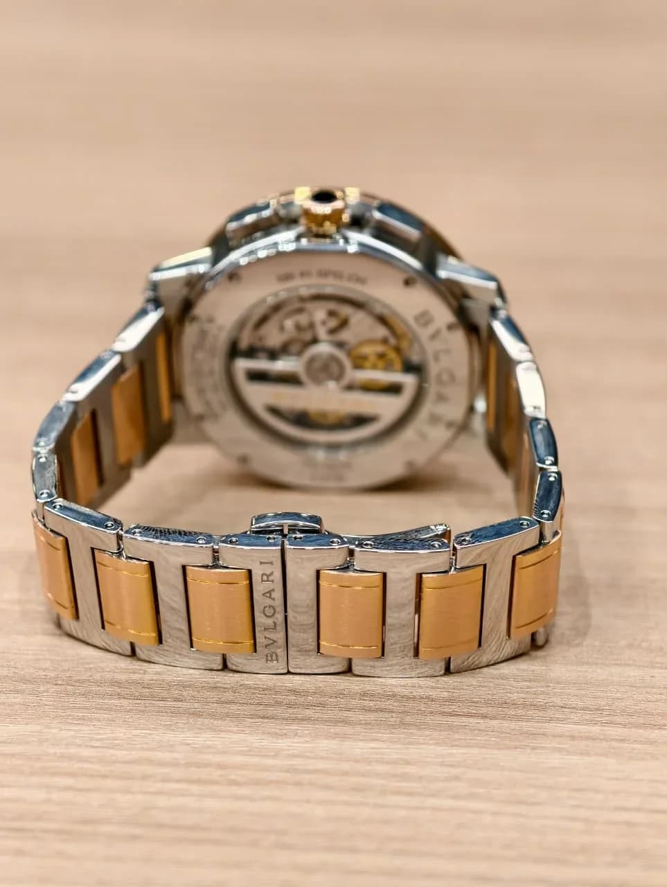 Thumb Chronograph Automatic Stainless Steel - Gold / Black