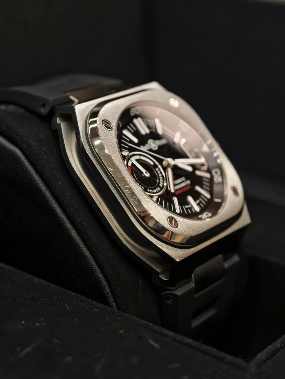 Thumb BR-X5 Stainless Steel Black / Rubber