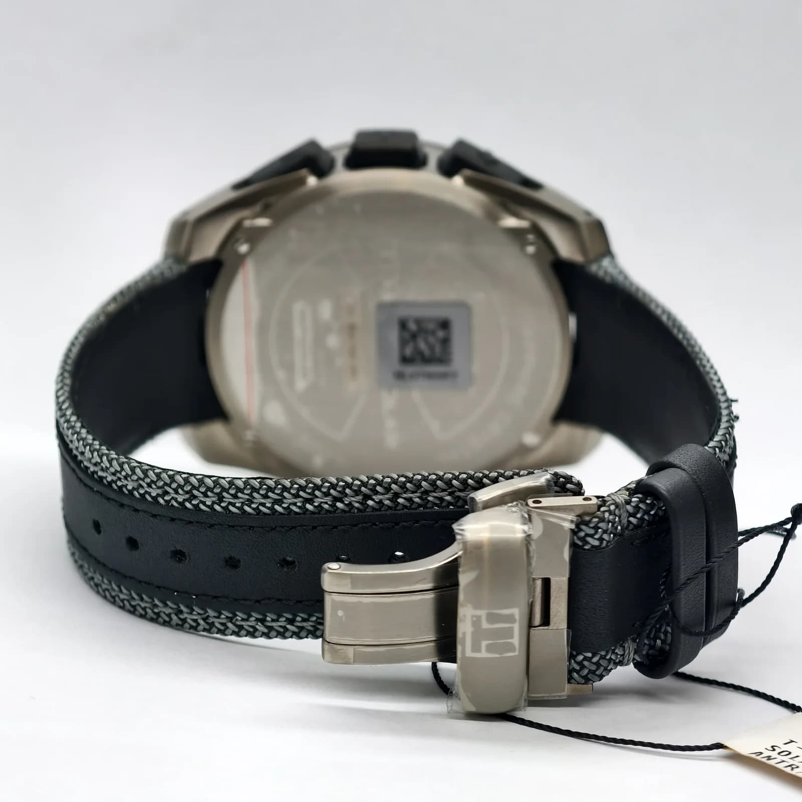 Thumb T-Touch Expert Solar Ti/ Leather Grey
