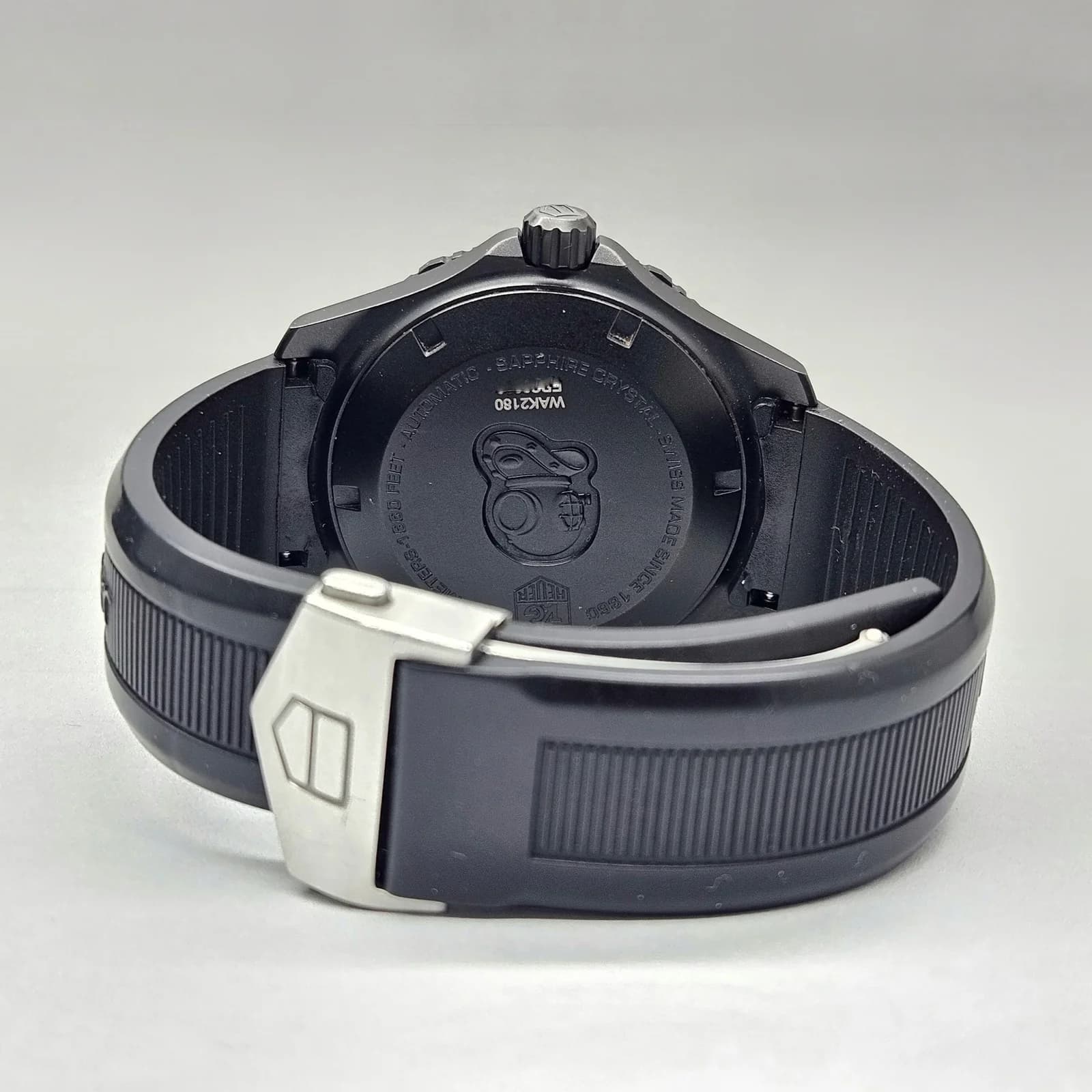 Thumb Aquaracer 500M Calibre 5 41 Titanium PVD / Black / Rubber