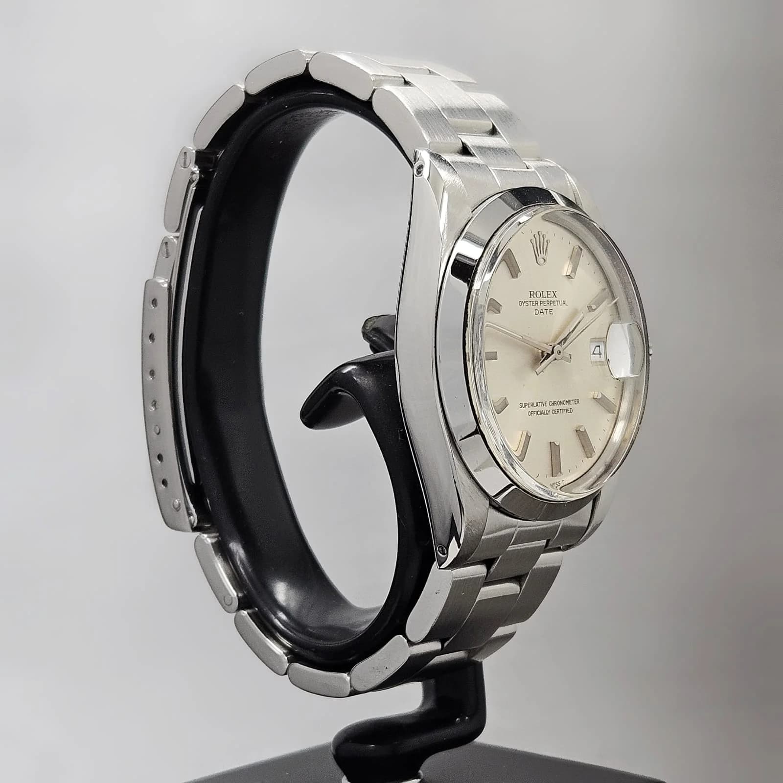 Thumb Oyster Perpetual Date 34 / 1500 / Silver / Stainless Steel