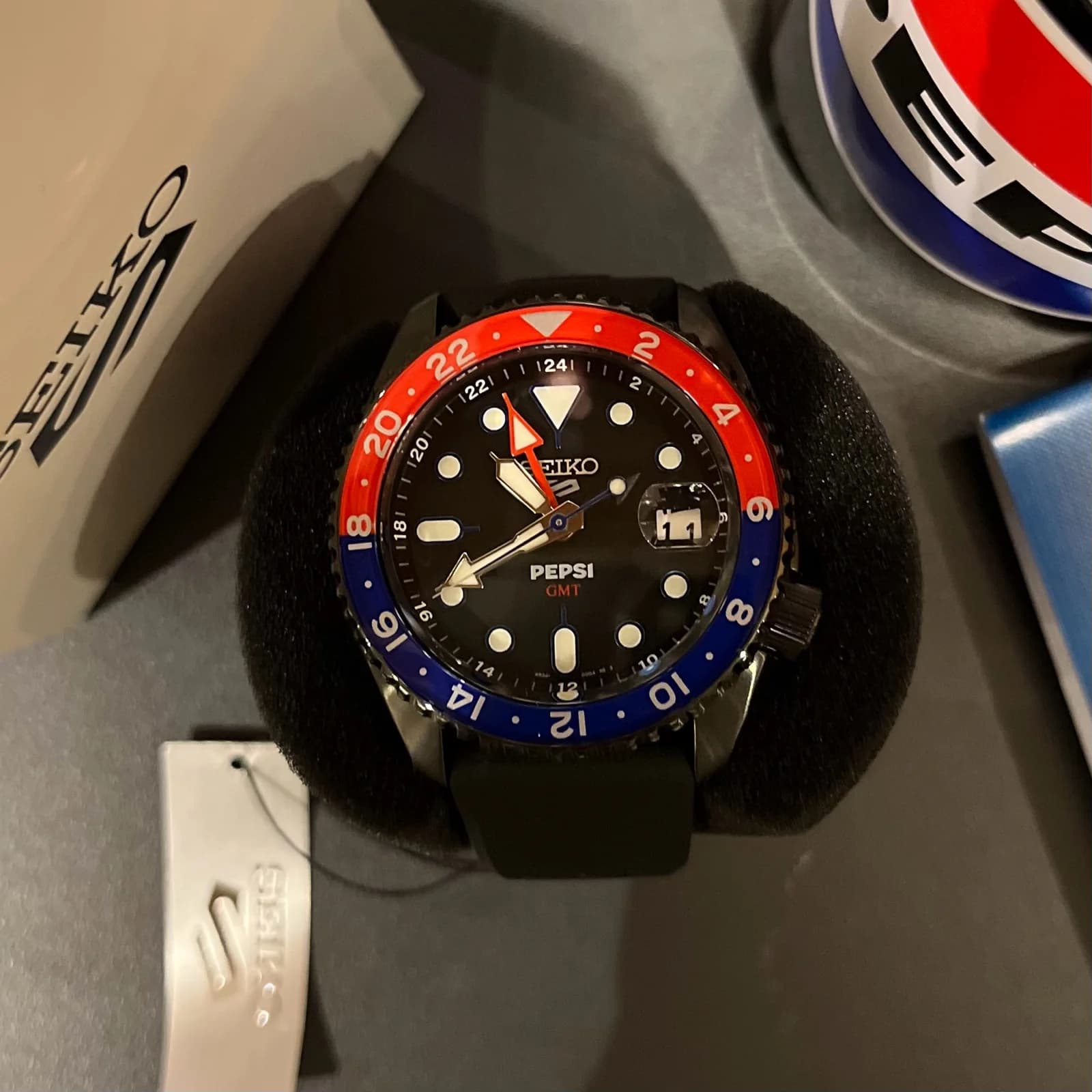 Thumb Seiko x Pepsi Collaboration