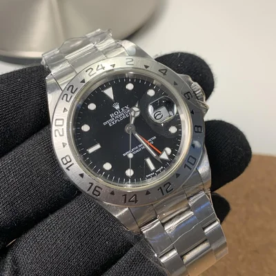 Explorer II Black Superluminova