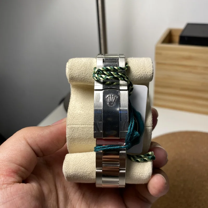 Thumb Datejust 41 Stainless Steel Fluted / Oyster / Blue