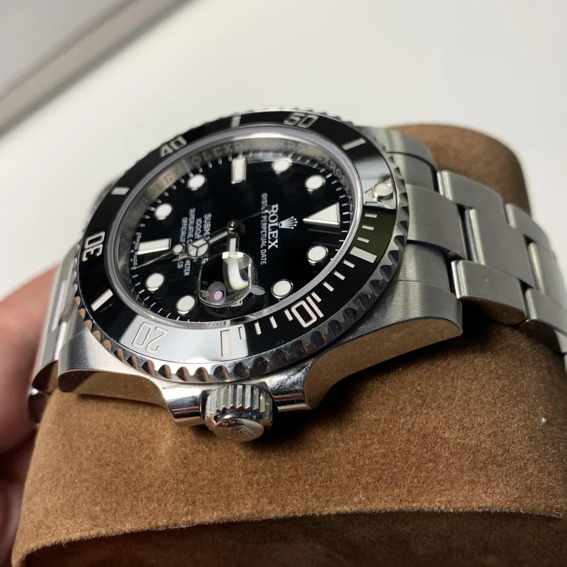 Thumb Submariner Date Stainless Steel / Black / Cerachom