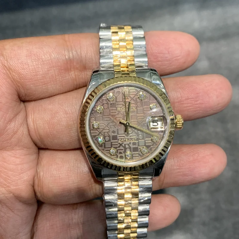 Datejust 36 Rolesor Everose Fluted / Jubilee / Pink Computer