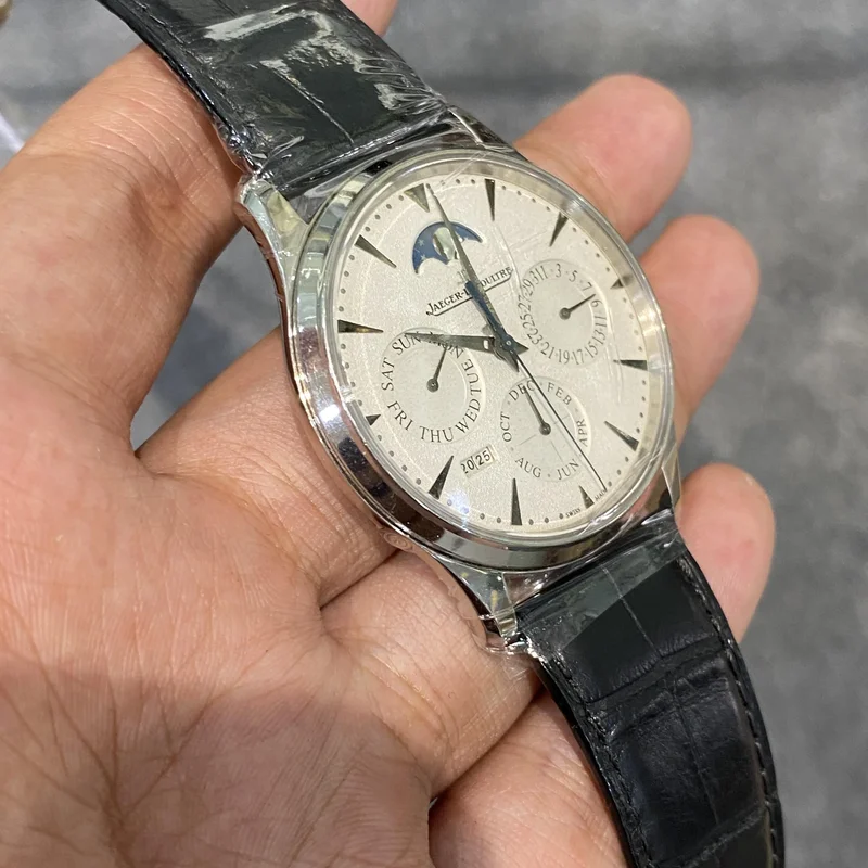 Thumb Master Ultra Thin Perpetual White Gold / Silver / Alligator