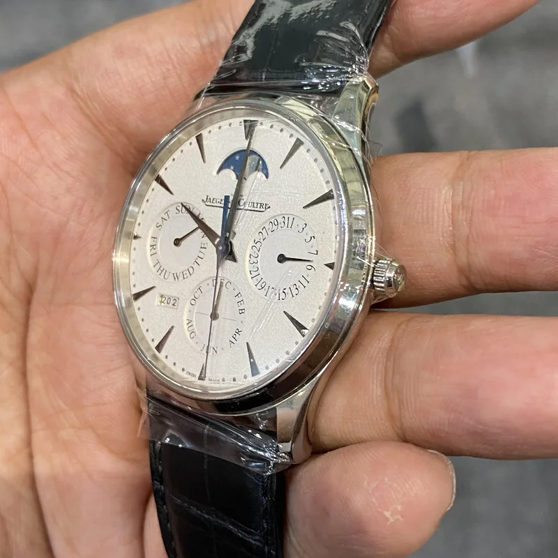 Thumb Master Ultra Thin Perpetual White Gold / Silver / Alligator