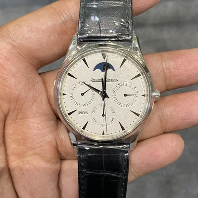 Master Ultra Thin Perpetual White Gold / Silver / Alligator