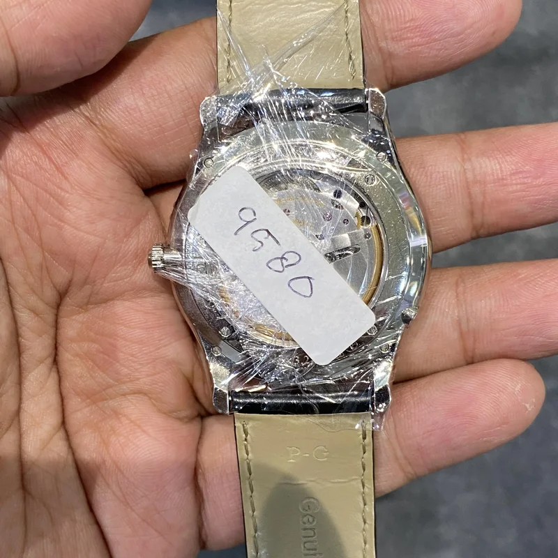 Thumb Master Ultra Thin Perpetual White Gold / Silver / Alligator