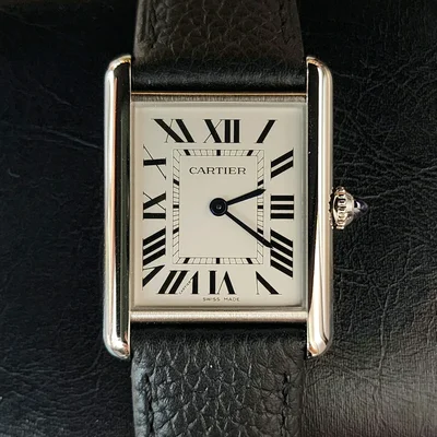 Tank Must Large Quartz Stainless Steel / Silver