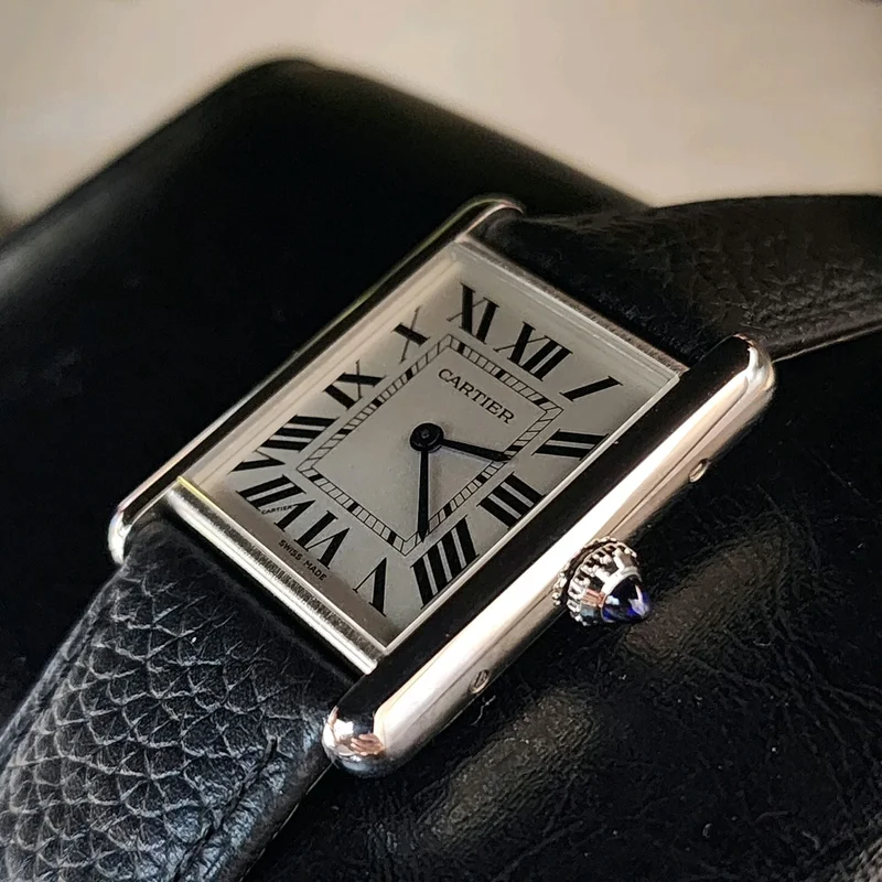 Thumb Tank Must Large Quartz Stainless Steel / Silver